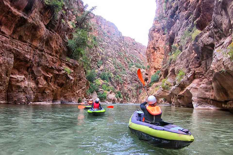 Bin el Ouidane: Kayak